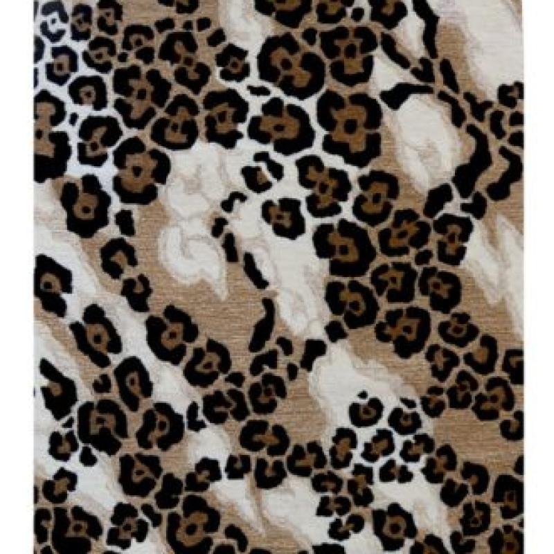 Leopard Luxe Animal Print Rug 12