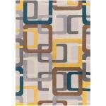 Modern Geometric Block Area Rug 72