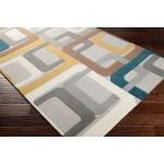 Modern Geometric Block Area Rug 72